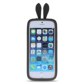 GreenGo&nbsp;Universal bumper L  10cm  Rabbit Ears Black