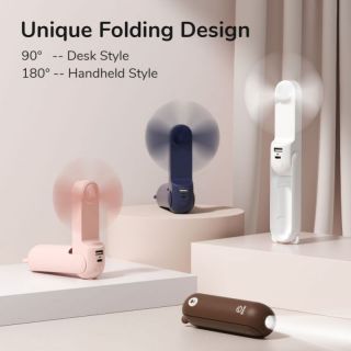 -&nbsp;Jisulife JisuLife Handheld Fan 8 White