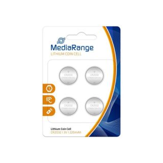 -&nbsp;MEDIARANGE BATTERY LITHIUM CR2032 3V / 4PCS MRBAT132