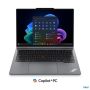 Lenovo Lenovo ThinkPad X1 2-in-1 G11 Intel | Grey | 14 '' | OLED | Touchscreen | 2.8K | 2880 x 1800 pixels | Intel Core Ultra X7 | 368H | 64 GB | Soldered LPDDR5X | Solid-state drive capacity 1000 GB | Intel Arc B390 GPU | Windows 11 Pro | 802.11be | Bluetooth version 5.4 | 4G / 5G upgradable | Keyboard language English | Keyboard backlit | Warranty 36 month s  | Battery warranty 12 month s