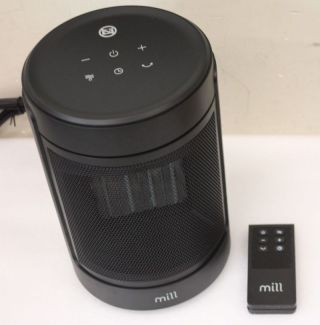 Mill&nbsp;SALE OUT. Ceramic Fan Heater 1500 W, 2 heat settings, 4 modes, LED display, Timer, Remote control, Black | FH1500BLACK | Ceramic fan heater | 1500 W | Suitable for rooms up to 22 m² | Black | NOT ORIGINAL PACKAGING