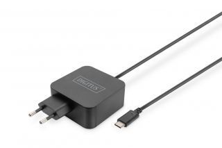 - Digitus 
 
 Notebook Charger USB-C Power supply 65W PD3.0 DA-10071	 1.2 m, Black melns