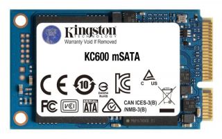 Kingston&nbsp;KC600 512 GB, SSD interface mSATA, Write speed 520 MB / s, Read speed 550 MB / s