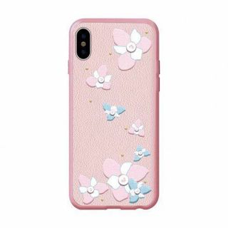 - Devia Apple iPhone X Flower Embroidery Case Lanya Black