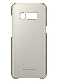 Samsung QG955CFE Clear Cover for Galalxy S8+ G955 Gold zelts