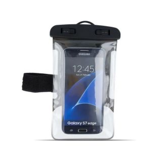 GreenGo Waterproof case with armband 5.5'' Black melns