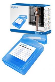 -&nbsp;Logilink 3,5'' HDD protection box for 1 HDD, blue
