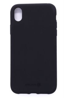 Evelatus iPhone XR Silicone Case Black melns