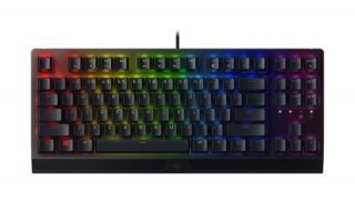 - Razer 
 
 BlackWidow V3 RGB LED light, US, Wired, Black, Mechanical Gaming keyboard