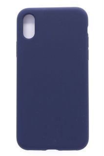 Evelatus Evelatus Apple iPhone X Soft Case with bottom Midnight Blue zils