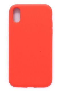 Evelatus iPhone Xs Max Premium mix solid Soft Touch Silicone case Red sarkans
