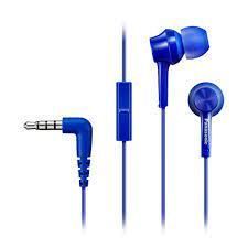 Panasonic&nbsp;Canal type RP-TCM115E-A Wired, In-ear, Microphone, 3.5 mm, Blue