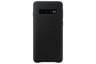 Samsung Galaxy S10e Leather Cover EF-VG970LBEGWW Black melns