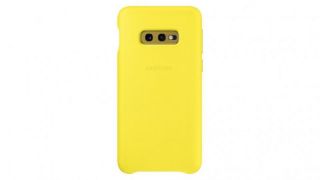Samsung Galaxy S10e Leather Cover EF-VG970LYEGWW Yellow dzeltens