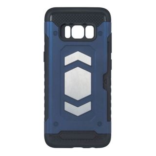 GreenGo GreenGo Samsung S9 G960 Defender Magnetic case Dark Blue zils