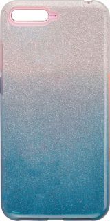 - ILike Huawei Y6 2018 Gradient Glitter 3in1 case Blue zils
