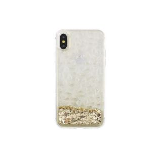 - ILike Apple iPhone X  /  iPhone XS Liquid Diamond TPU case Gold zelts