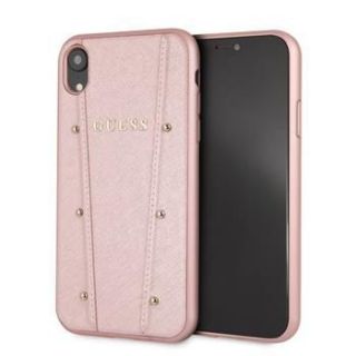 GUESS iPhone XR Kaia Hard Case Rose Gold rozā zelts