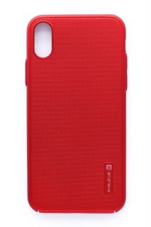 Evelatus Evelatus Apple iPhone X Emboss Red sarkans