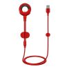 Аксессуары Моб. & Смарт. телефонам Baseus cable O-type 8-pin | 0,8 m Red sarkans Безпроводные зарядки (Индуктивные)