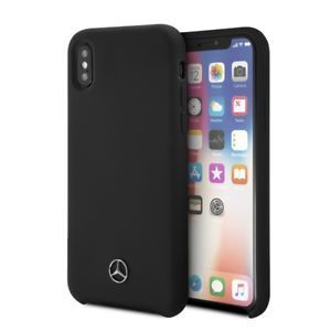 - Mercedes-Benz Apple iPhone XR Liquid Silicone Case Black