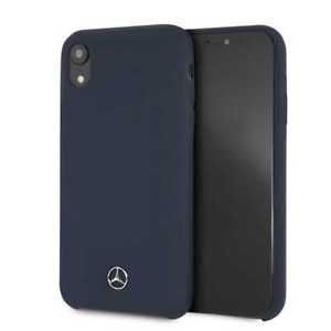 - Mercedes-Benz Apple iPhone XR Liquid Silicone Case Navy