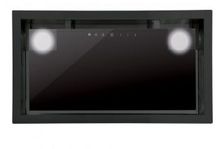 - Cata Hood GC DUAL A 75 XGBK Canopy, Energy efficiency class A, Width 79.2 cm, 820 m³ / h, Touch control, LED, Black glass