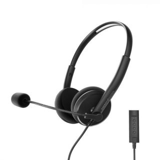 - Energy Sistem 
 
 Headset Office 2+ Black, USB and 3.5 mm plug, volume control, retractable boom mic.