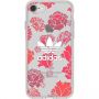 - Adidas Apple iPhone 6 / 6s / 7 / 8 Clear Case Flowers Red sarkans