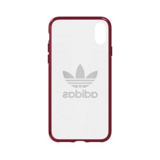 - iPhone X / Xs OR Clear Case Red sarkans