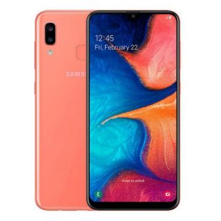 Samsung Galaxy A20e 3 / 32GB Dual Sim SM-A202F / DS Coral Orange oranžs