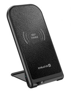 Evelatus Universal Wireless Desk charger EWD01 Black melns