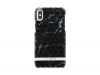 Аксессуары Моб. & Смарт. телефонам - SoSeven iPhone X / XS Milan Case Hexagonal Marble Black melns Безпроводные зарядки (Индуктивные)