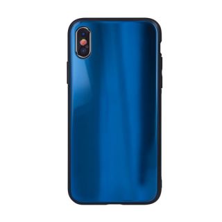 - ILike iPhone 7 Plus  /  iPhone 8 Plus Aurora Glass case Dark Blue zils