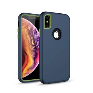 - iLike Xiaomi Redmi Note 7 Defender Solid 3in1 Case Navy Blue