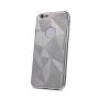 - ILike Apple iPhone XS Geometric Shine case Silver sudrabs