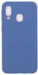 Evelatus Galaxy A40 Nano Silicone Case Soft Touch TPU Dark Blue zils