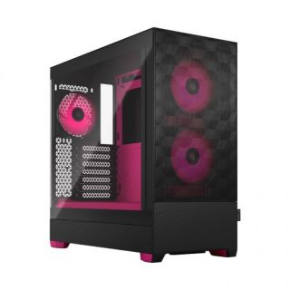 -&nbsp;Fractal Design Pop Air RGB Magenta Core TG Clear Tint, ATX, mATX, Mini ITX, Power supply included No