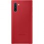 Samsung Galaxy Note 10 Leather Cover case Red