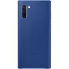 Aksesuāri Mob. & Vied. telefoniem Samsung Galaxy Note 10 Leather Cover Blue zils Bezvadu lādētāji (Induktīvie)