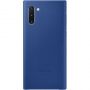 Samsung Galaxy Note 10 Leather Cover Blue zils