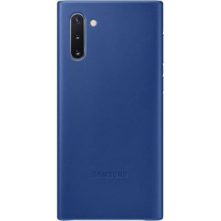 Samsung Galaxy Note 10 Leather Cover Blue