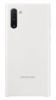 Aksesuāri Mob. & Vied. telefoniem Samsung Galaxy Note 10 Silicone Cover White balts 