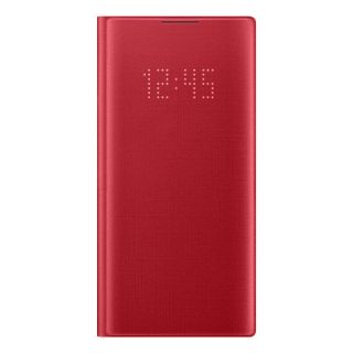 Samsung Galaxy Note 10 LED View Cover Red sarkans