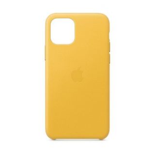 Apple iPhone 11 Pro Leather Case MWYA2ZM/A Meyer Lemon