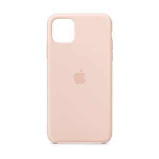 Apple iPhone 11 Pro Silicone Case MWYM2ZM / A Pink Sand rozā
