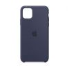Aksesuāri Mob. & Vied. telefoniem Apple iPhone 11 Pro Max Silicone Case MWYW2ZM / A Midnight Blue zils Izvelkams turētājs PopSocket