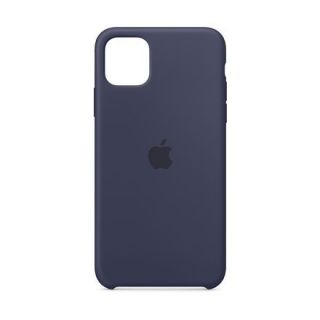 Apple iPhone 11 Pro Max Silicone Case MWYW2ZM / A Midnight Blue zils