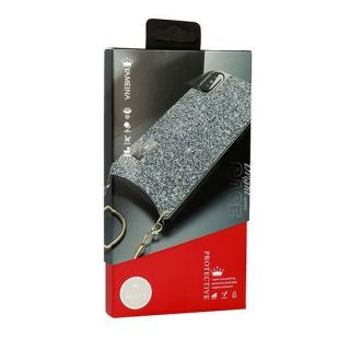- Yameina Apple iPhone XR Shiny Case BAG Silver