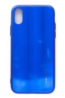Evelatus Evelatus Apple iPhone X / XS Water Ripple Full Color Electroplating Tempered Glass Blue